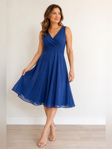 Jjs house royal blue - royal, chiffon