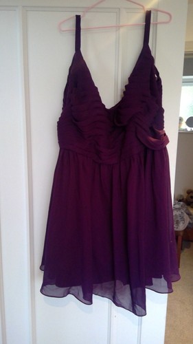 House purple party - house, dress